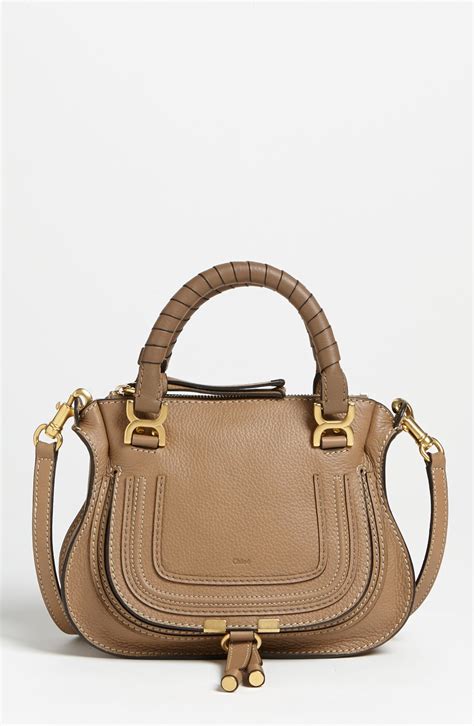 chloe marcie nut brown|chloe marcie purses.